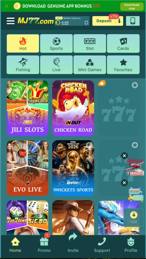Mj77 Game